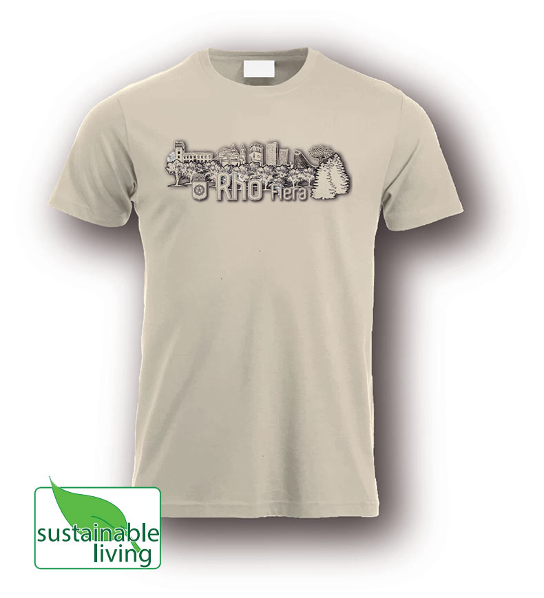 T-shirt organica skyline Rho Fiera