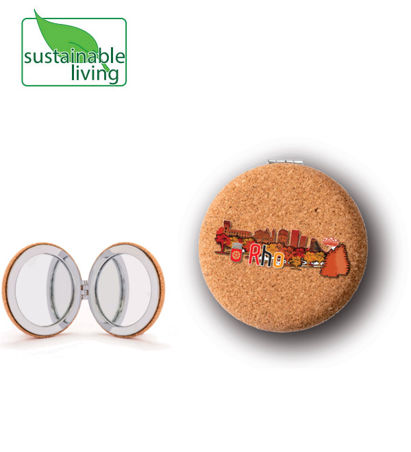 Specchietto RHOllywood sughero